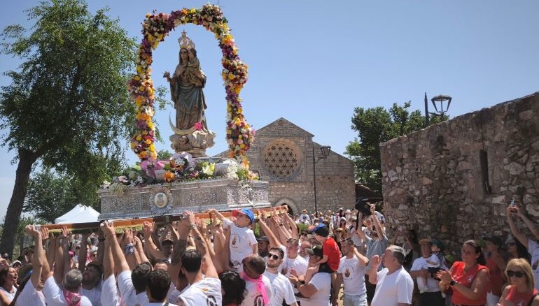 Miles de romeros abarrotan Ciudad Real en la multitudinaria subida de la Virgen de Alarcos 770