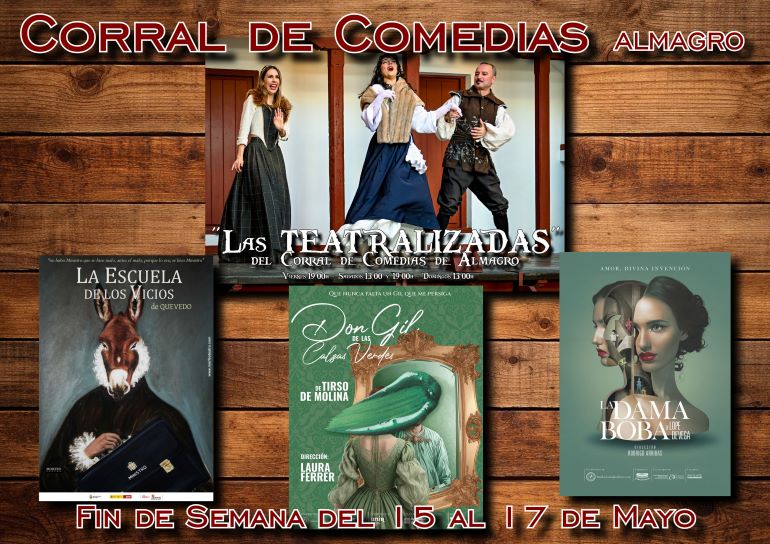 Quevedo, Lope y Tirso toman el Corral de Comedias en una programación intensa para este fin de semana 770
