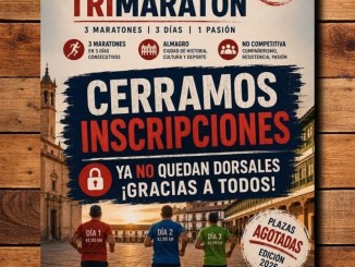 Tres días, tres maratones y un solo objetivo hacer historia en Almagro 770