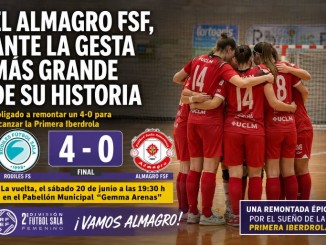 El Almagro FSF, ante la gesta más grande de su historia obligado a remontar un 4-0 para alcanzar la Primera Iberdrola (2) 770