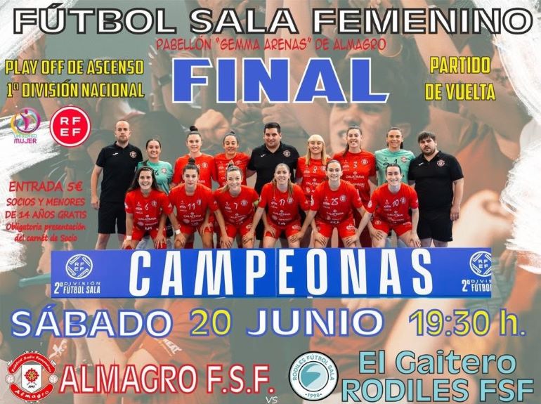 El Almagro FSF desafía lo imposible el sueño del ascenso pasa por una remontada histórica en el Gemma Arenas 770