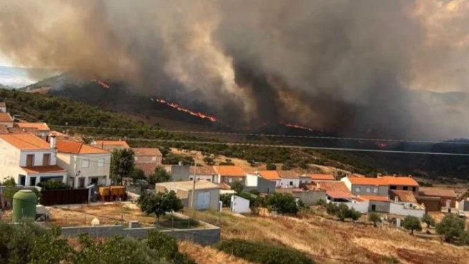 El devastador incendio de Calzada de Calatrava obliga a desalojar Huertezuelas tras calcinar cerca de 390 hectáreas 770