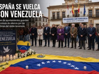 España se vuelca con Venezuela miles de ayuntamientos guardan un emotivo minuto de silencio por las víctimas del doble terremoto 770
