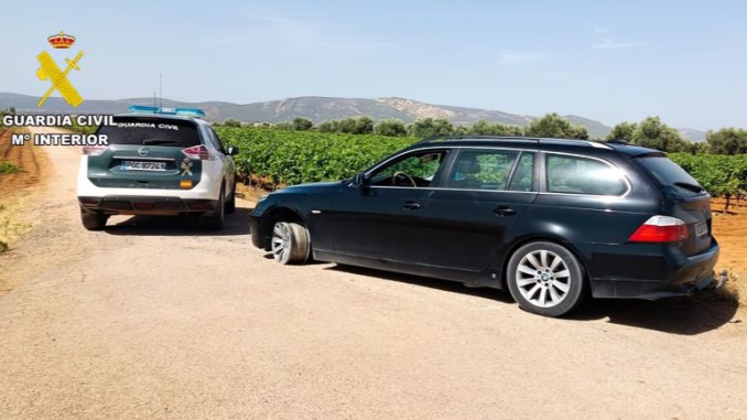 La Guardia Civil desarticula una peligrosa banda tras una noche de robos y persecuciones por la provincia de Ciudad Real 770