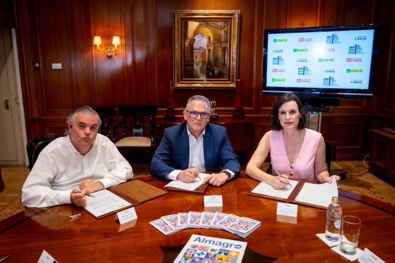 La ONCE y el Festival de Almagro sellan una alianza histórica para convertir el teatro clásico en un espacio para todos 770