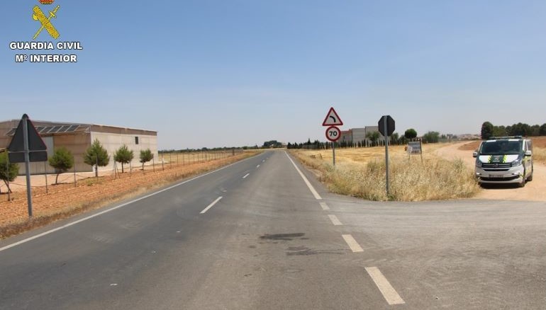 Membrilla un motorista fallece y la Guardia Civil investiga al conductor del tractor contra el que colisionó el fallecido 770.