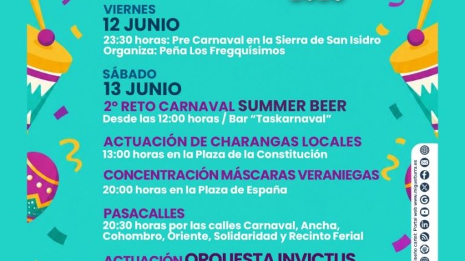 Miguelturra desata la locura del Carnaval de Verano 2026 con un fin de semana que promete hacer historia 770