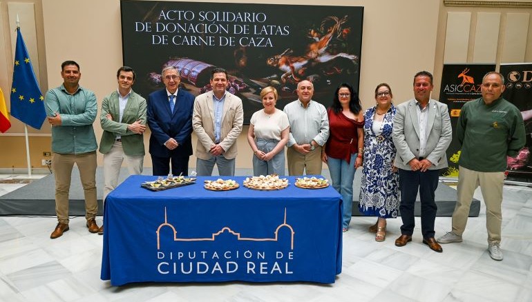 4.000 raciones solidarias de carne de caza llegan al Banco de Alimentos de Ciudad Real 770