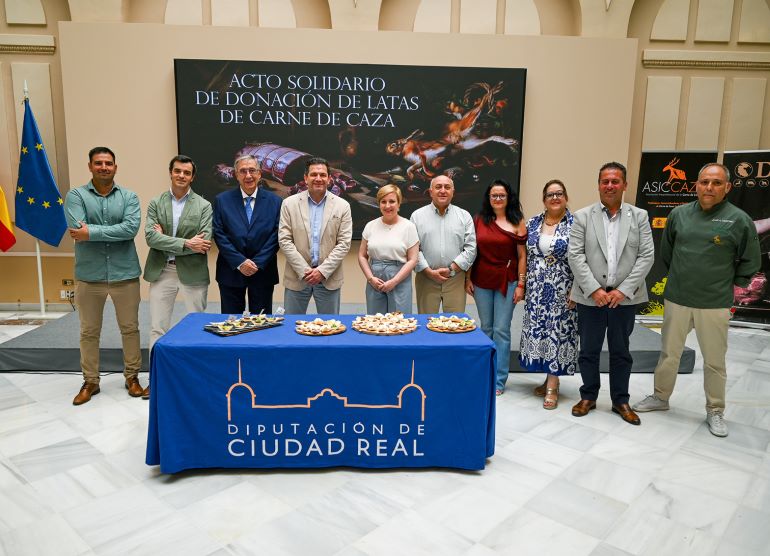 4.000 raciones solidarias de carne de caza llegan al Banco de Alimentos de Ciudad Real 770