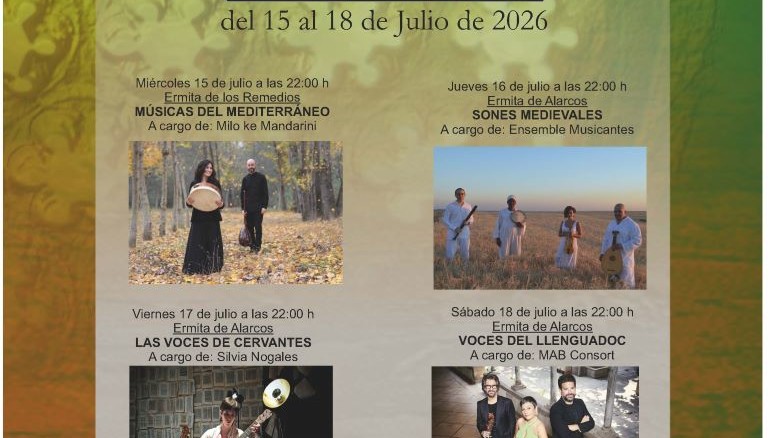 Ciudad Real revive la magia de la Edad Media con un espectacular Festival de Música Antigua en la Ermita de Alarcos 770