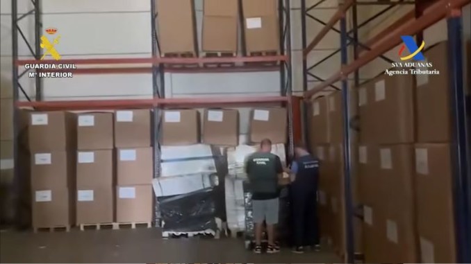 Golpe al contrabando de tabaco con registros en Almagro, Bolaños y Pozuelo de Calatrava entre otras localidades de la provincia 770