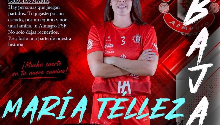 María Téllez dice adiós al Almagro FSF el club despide a una de las grandes leyendas de su historia 770