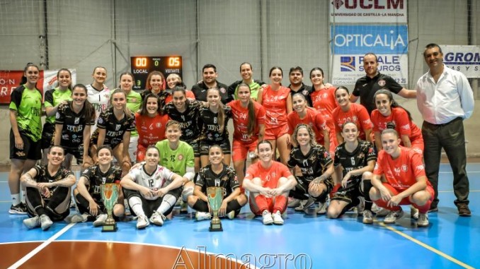 El Móstoles impone su pegada tras el descanso y derrota al Almagro FSF en el Trofeo de Feria 770