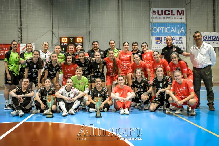 El Móstoles impone su pegada tras el descanso y derrota al Almagro FSF en el Trofeo de Feria 770