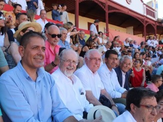 José Manuel Caballero asiste a la corrida de ferias de Almagro, que reúne a Morante, Manzanares y Roca Rey