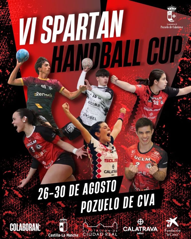 La VI Spartan Handball CUP da el salto internacional y reúne a más de 1.200 jugadores en el Campo de Calatrava 770