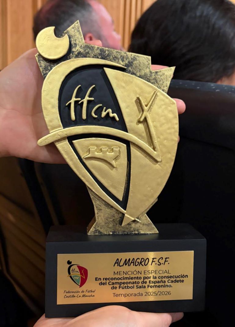 Mención Especial al equipo cadete del Almagro FSF 770
