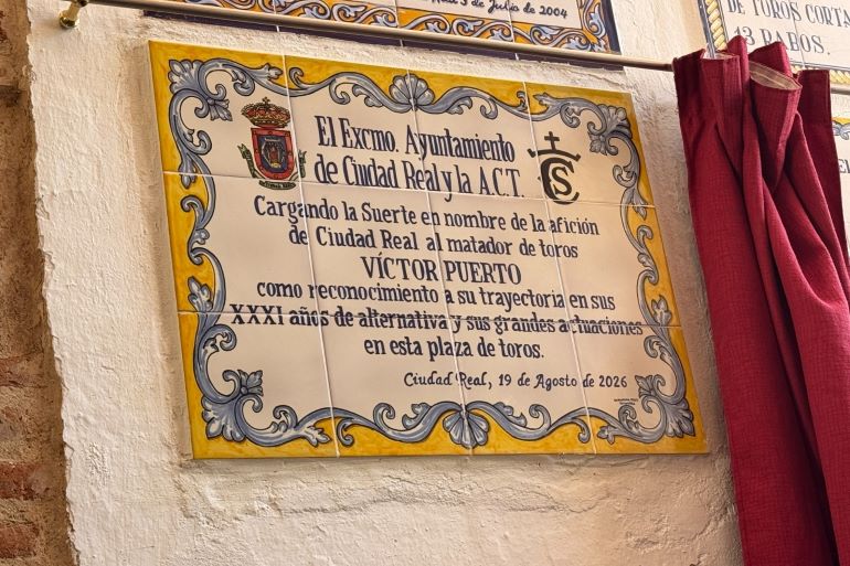 Víctor Puerto deja su huella para siempre en Ciudad Real la plaza de toros inmortaliza sus 31 años antes de su último paseíllo 770