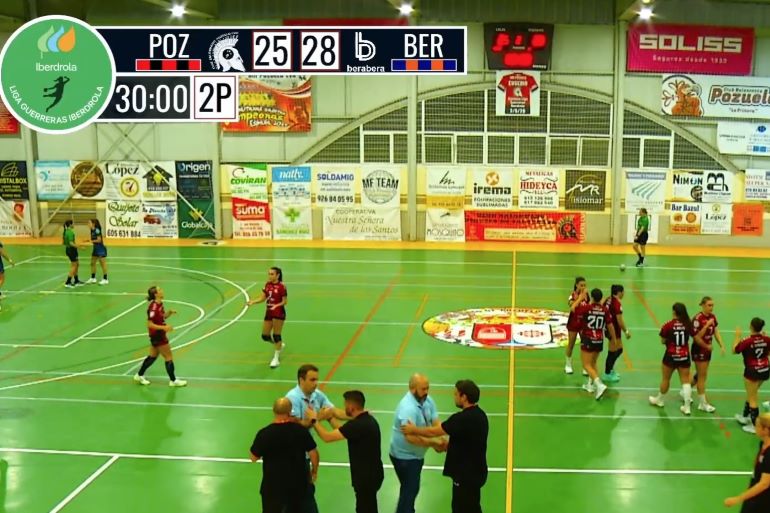 El Soliss Pozuelo planta cara al Bera Bera y demuestra que puede competir en la élite pese a la derrota 770