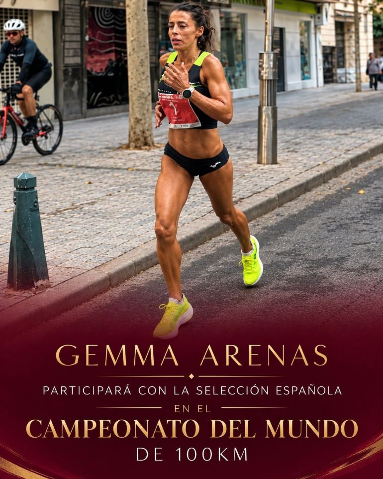 Gemma Arenas, a por el Mundial de 100 kilómetros la atleta de Almagro lidera a España en Ames 770