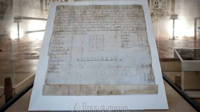 La bula de 1158 que dio origen a la Orden de Calatrava regresa a Almagro 868 años después 770