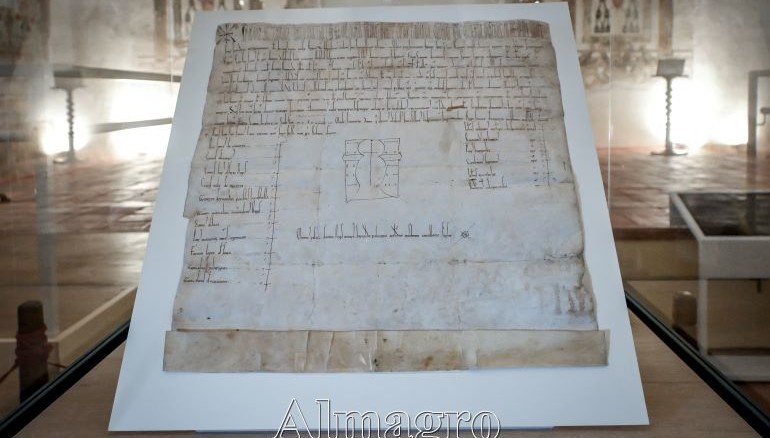 La bula de 1158 que dio origen a la Orden de Calatrava regresa a Almagro 868 años después 770