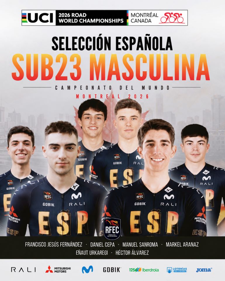 Manuel Sanroma, al Mundial Sub23 el campeón de España representará a la Selección en Montreal 770