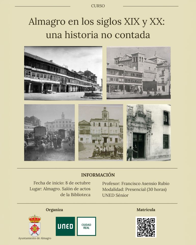Almagro recupera la universidad para mayores la UNED Senior arranca el 8 de octubre con historia y arte 770