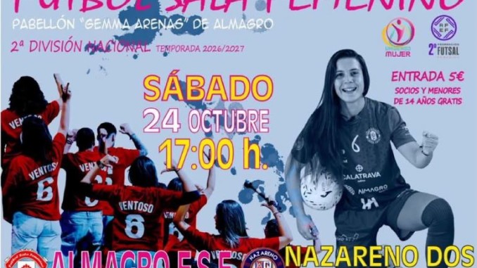 El Almagro FSF busca volver a la victoria ante un Dos Hermanas que amenaza con dar la sorpresa 770