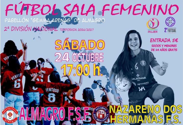 El Almagro FSF busca volver a la victoria ante un Dos Hermanas que amenaza con dar la sorpresa 770