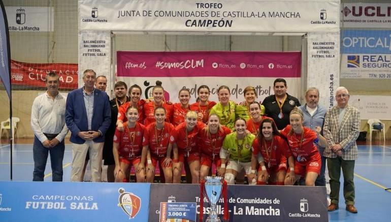 El Almagro FSF conquista el Trofeo Junta de Castilla-La Mancha con una victoria por 2-0 ante el UDAF AFANION 770