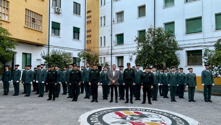 La Comandancia de la Guardia Civil de Ciudad Real incorpora 37 nuevos efectivos 770